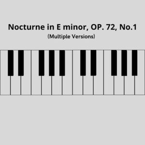 Lisa Gerrard – Nocturnes, Op. 72: No.1 in E Minor (Multiple Versions) (EP) (2022)