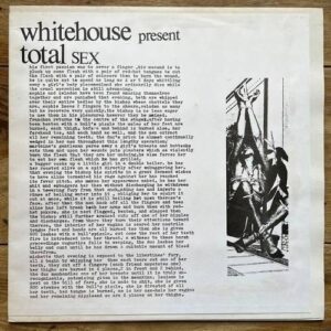 Whitehouse – Total Sex (Reissue) (2022)